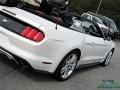 Ford Mustang EcoBoost Premium Convertible White Platinum photo #32