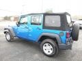 Jeep Wrangler Unlimited Sport 4x4 Hydro Blue Pearl photo #6