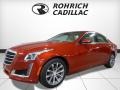 Cadillac CTS 2.0T Luxury AWD Sedan Red Obsession Tintcoat photo #1