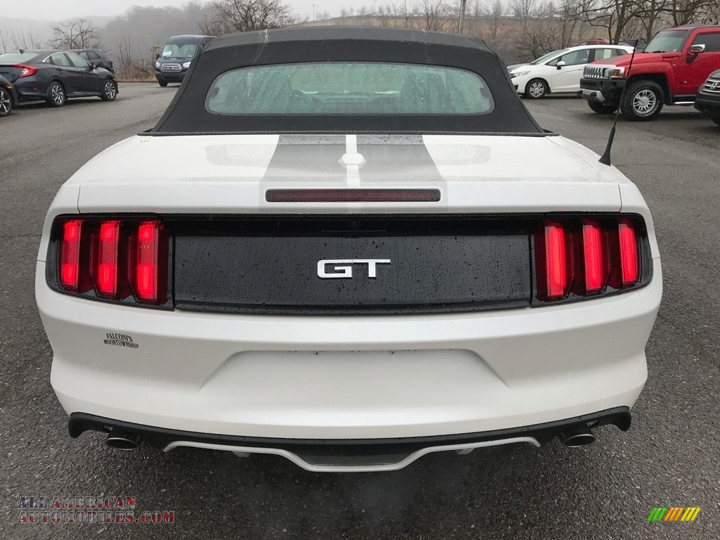 2017 Mustang GT Premium Convertible - Oxford White / Ebony photo #7