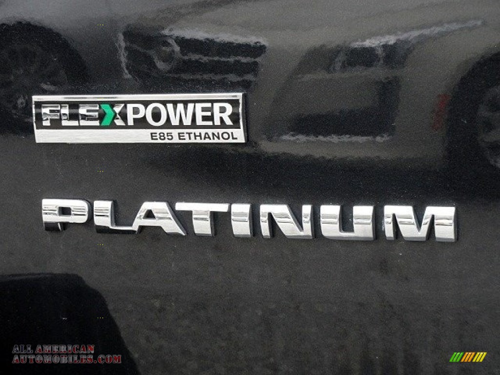 2012 Escalade Platinum AWD - Black Raven / Cocoa/Light Linen photo #37
