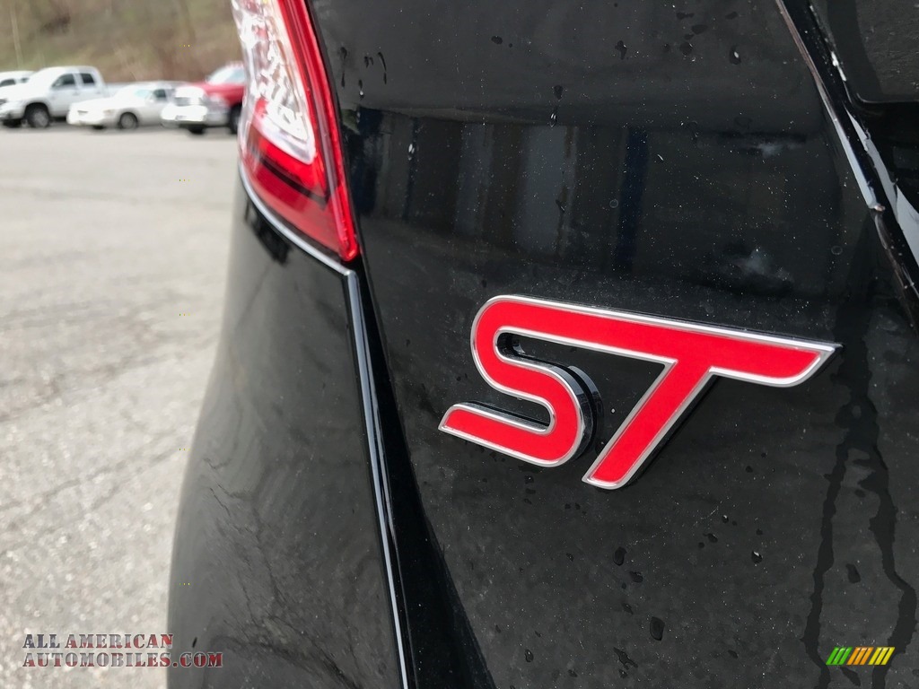 2017 Fiesta ST Hatchback - Shadow Black / Charcoal Black photo #7