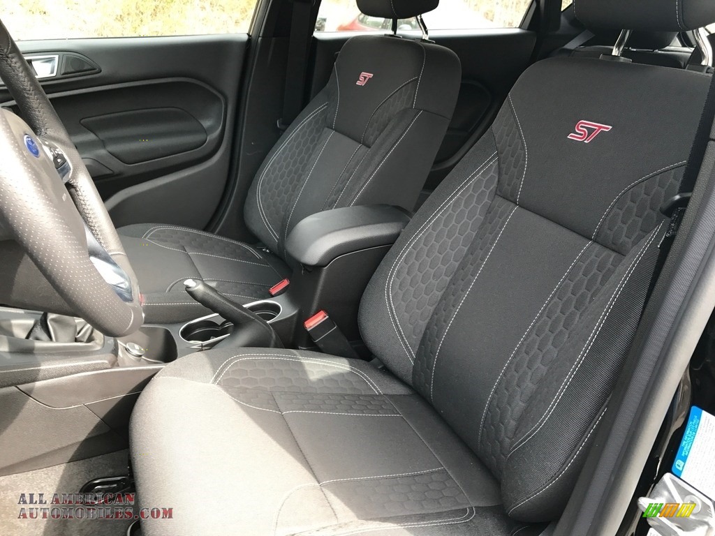 2017 Fiesta ST Hatchback - Shadow Black / Charcoal Black photo #11