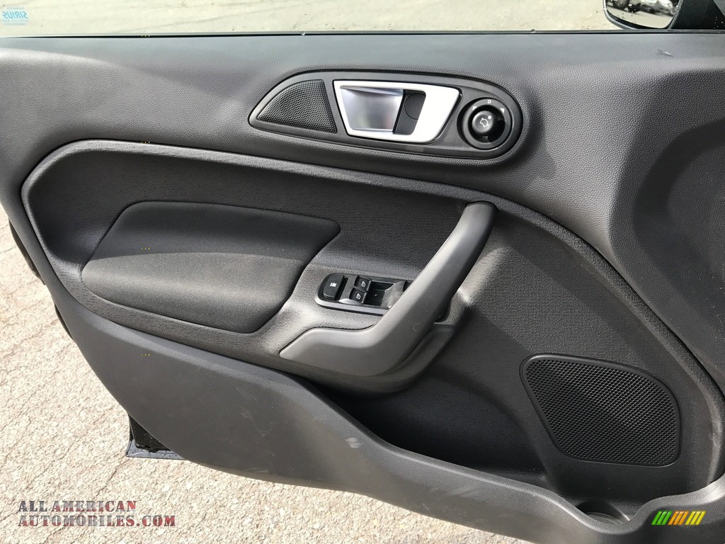 2017 Fiesta ST Hatchback - Shadow Black / Charcoal Black photo #12