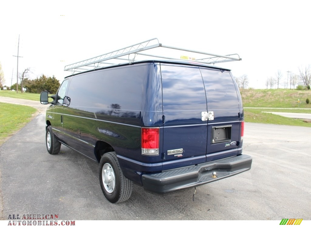 2014 E-Series Van E250 Cargo Van - Dark Blue Pearl / Medium Flint photo #3