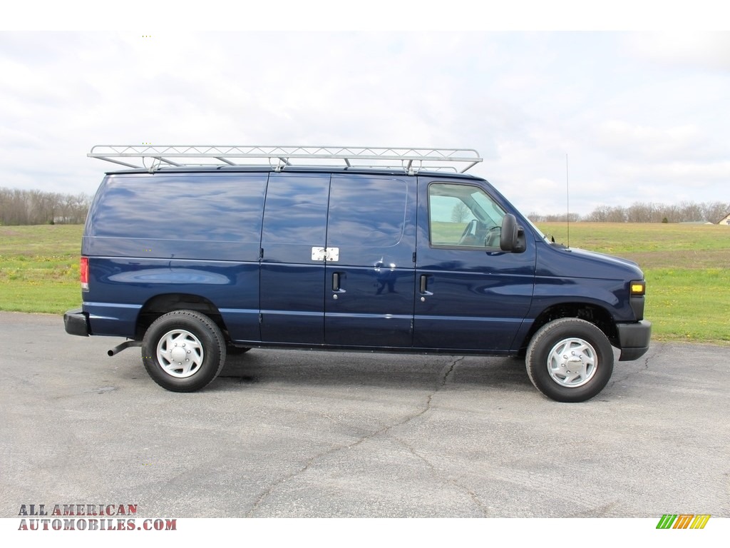 2014 E-Series Van E250 Cargo Van - Dark Blue Pearl / Medium Flint photo #31