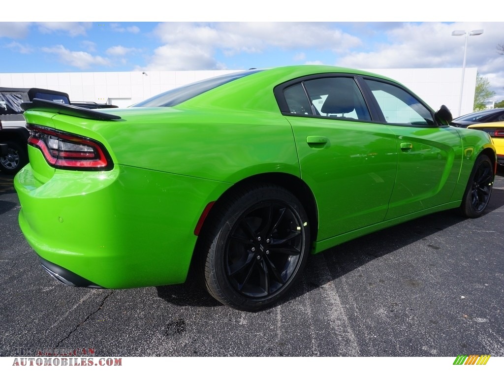 2017 Charger SE - Green Go / Black photo #3