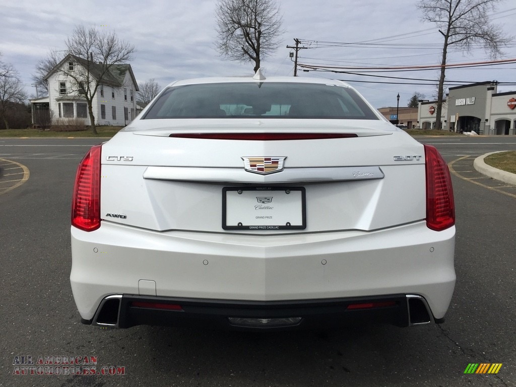 2017 CTS Luxury AWD - Crystal White Tricoat / Light Platinum w/Jet Black Accents photo #5