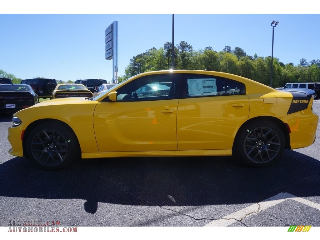 2017 Charger R/T - Yellow Jacket / Black/Brazen Gold photo #4