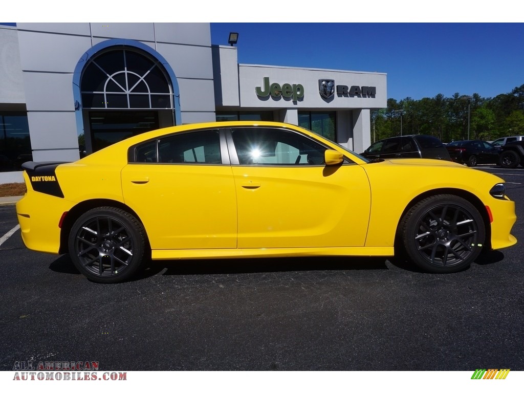2017 Charger R/T - Yellow Jacket / Black/Brazen Gold photo #8