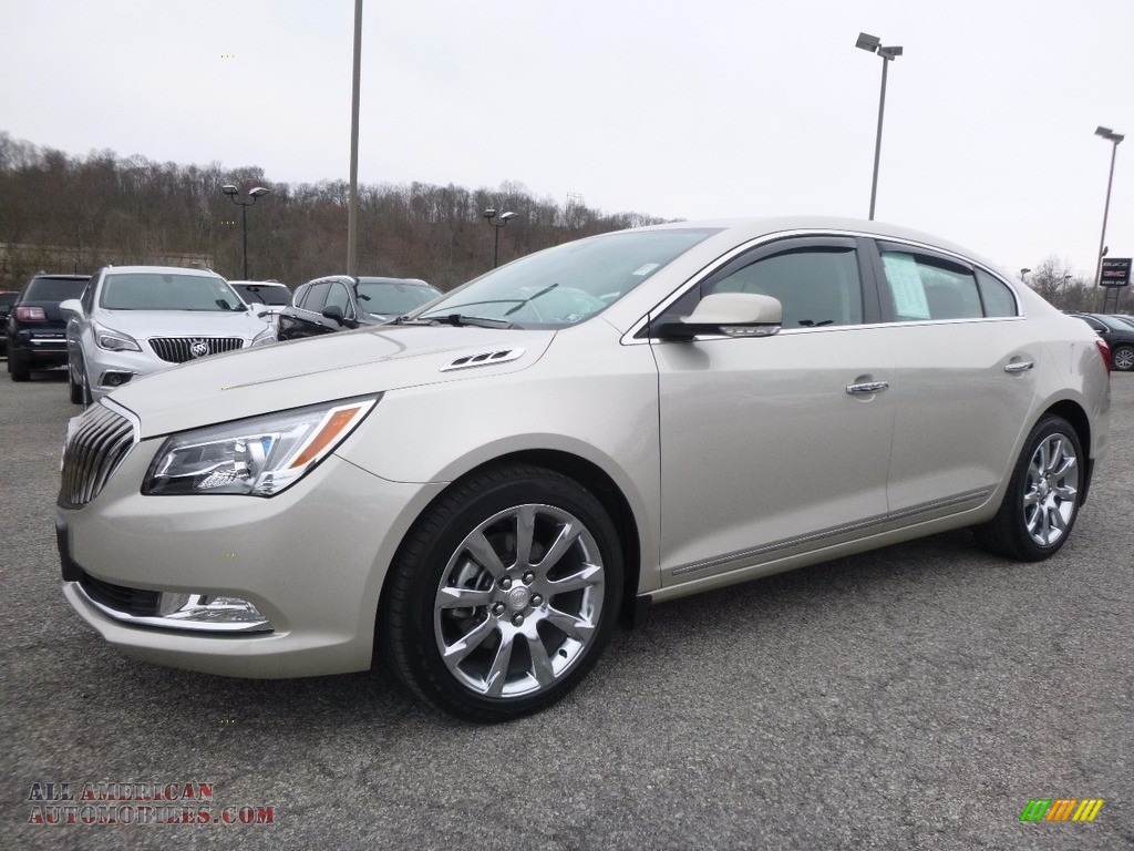 Champagne Silver Metallic / Ebony Buick LaCrosse Leather