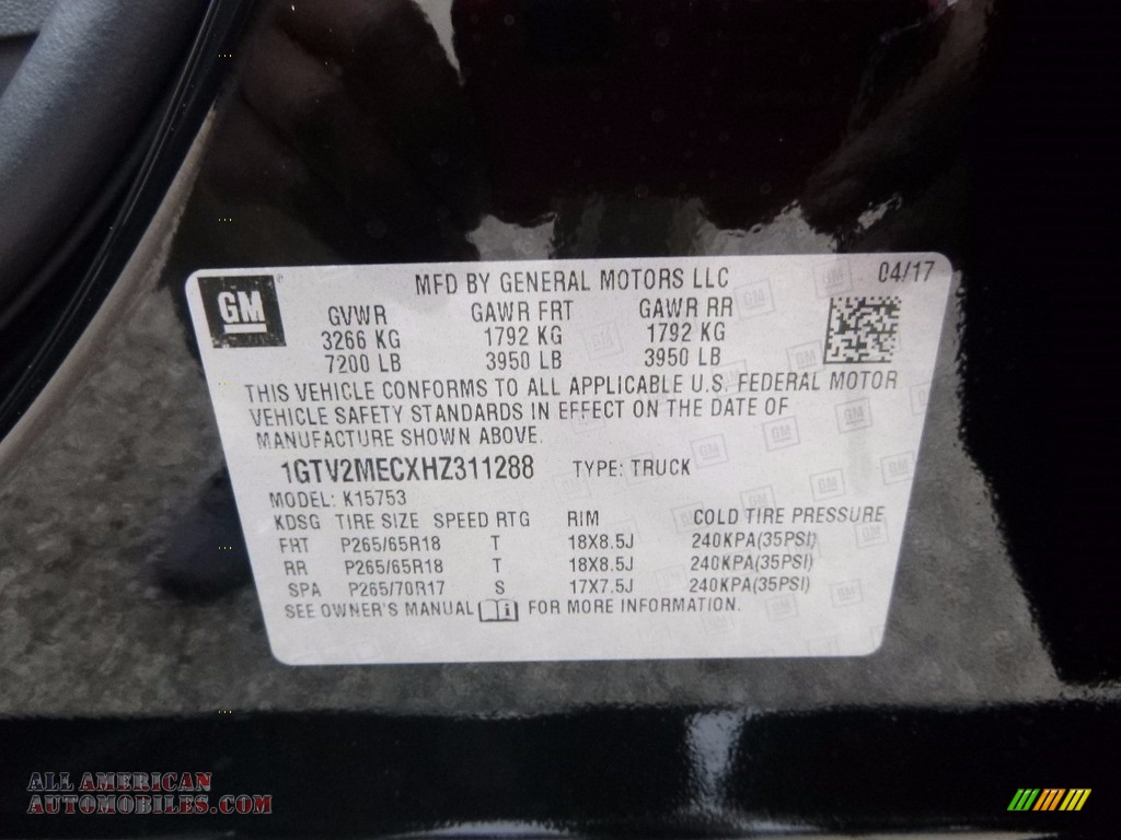 2017 Sierra 1500 SLE Double Cab 4WD - Onyx Black / Jet Black photo #16