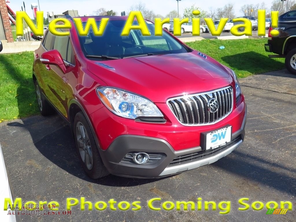 Ruby Red Metallic / Ebony Buick Encore Convenience AWD