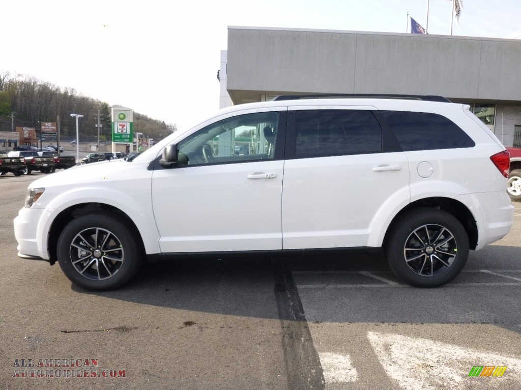 2017 Journey SE AWD - Vice White / Black photo #2