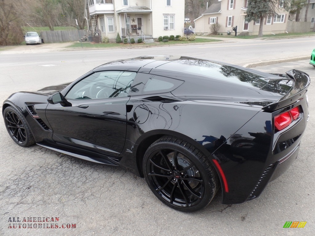2017 Corvette Grand Sport Coupe - Black / Jet Black photo #6