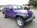 Jeep Wrangler Unlimited Sport 4x4 Extreme Purple photo #11