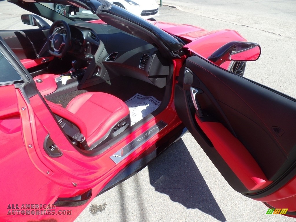 2017 Corvette Grand Sport Coupe - Torch Red / Adrenaline Red photo #46