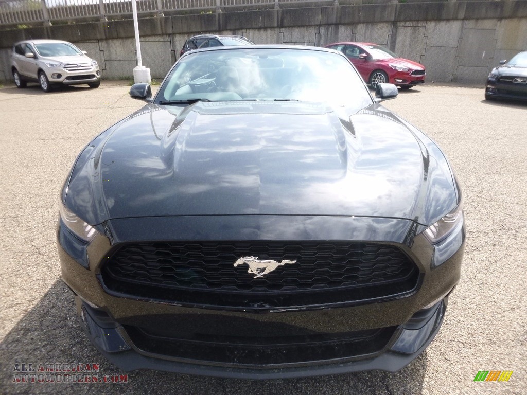 2017 Mustang V6 Convertible - Shadow Black / Ebony photo #7