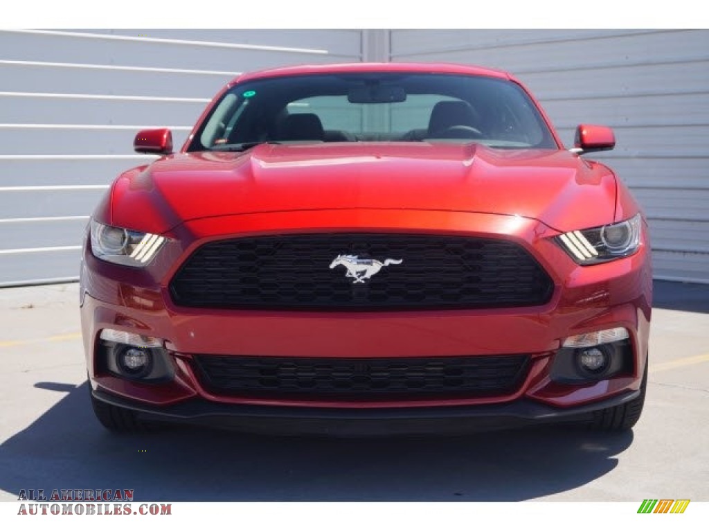 2017 Mustang Ecoboost Coupe - Ruby Red / Ebony photo #2