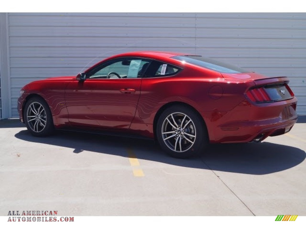 2017 Mustang Ecoboost Coupe - Ruby Red / Ebony photo #4