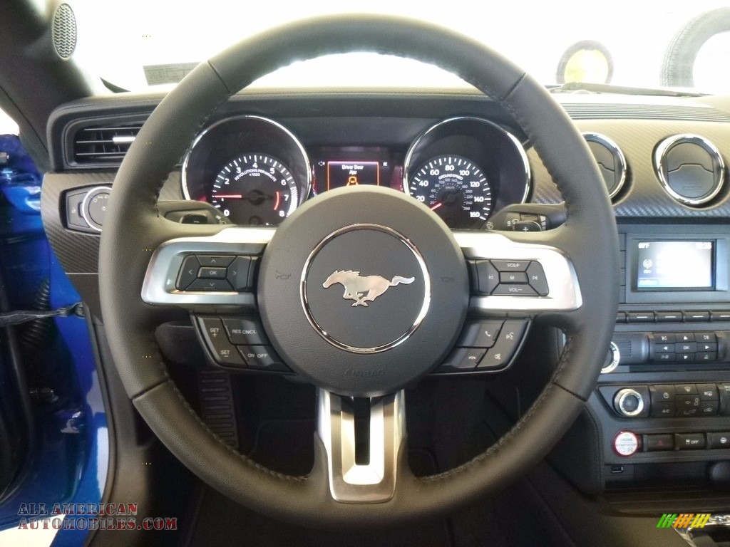 2017 Mustang V6 Coupe - Lightning Blue / Ebony photo #12