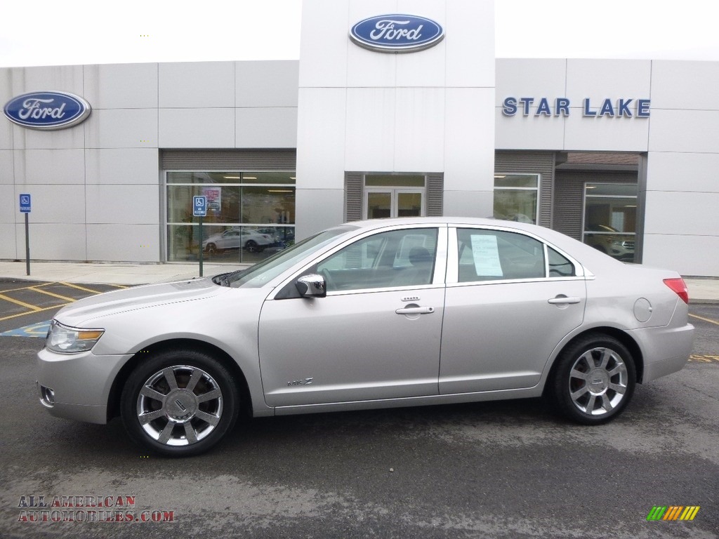 2008 MKZ AWD Sedan - Silver Birch Metallic / Dark Charcoal photo #1