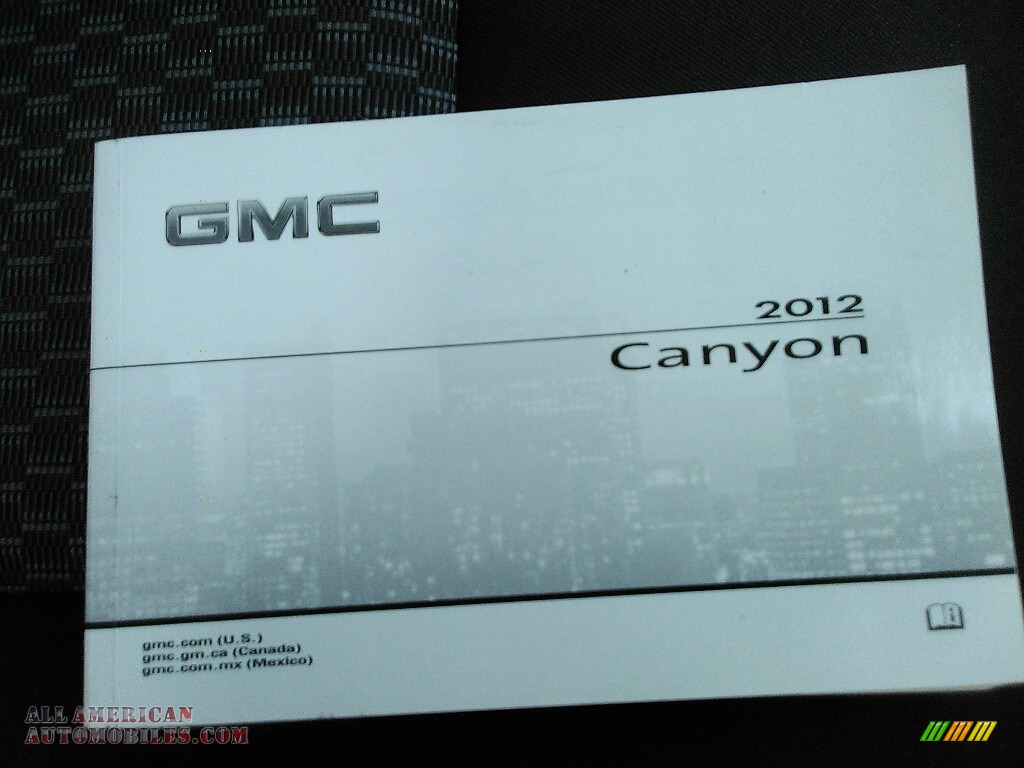 2012 Canyon SLE Crew Cab 4x4 - Red Orange Metallic / Ebony photo #17