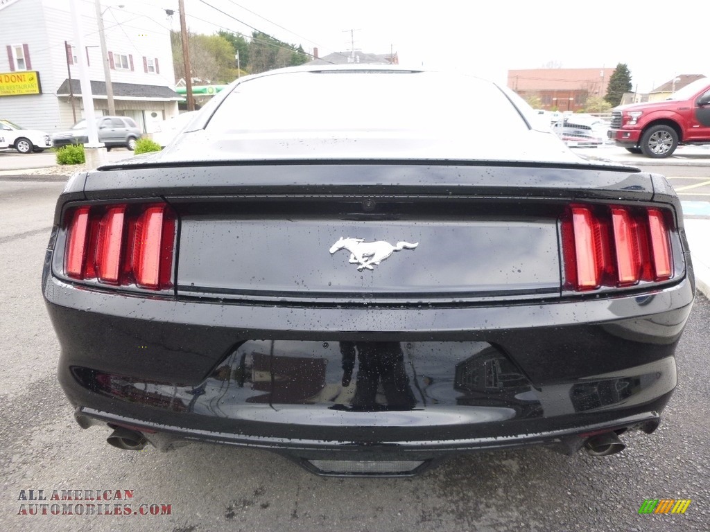 2017 Mustang Ecoboost Coupe - Shadow Black / Ebony photo #6