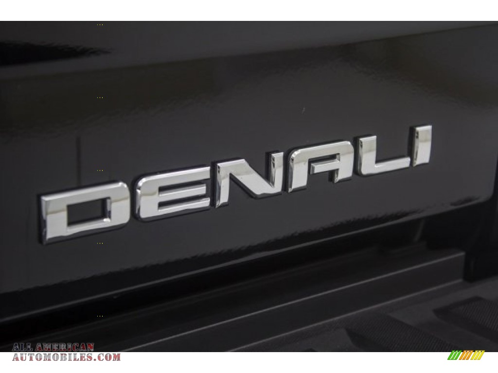 2015 Sierra 1500 Denali Crew Cab 4x4 - Onyx Black / Jet Black photo #17
