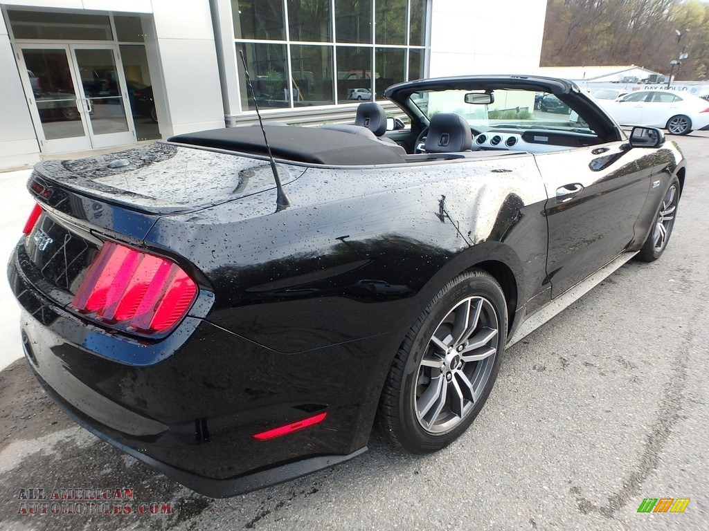 2016 Mustang GT Premium Convertible - Shadow Black / Ebony photo #2
