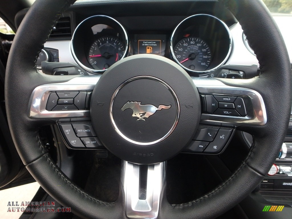 2016 Mustang GT Premium Convertible - Shadow Black / Ebony photo #20