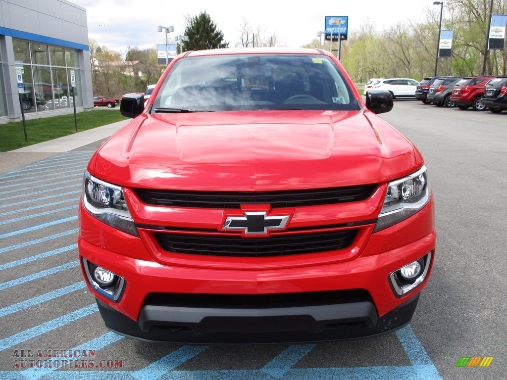 2017 Colorado LT Extended Cab 4x4 - Red Hot / Jet Black photo #10