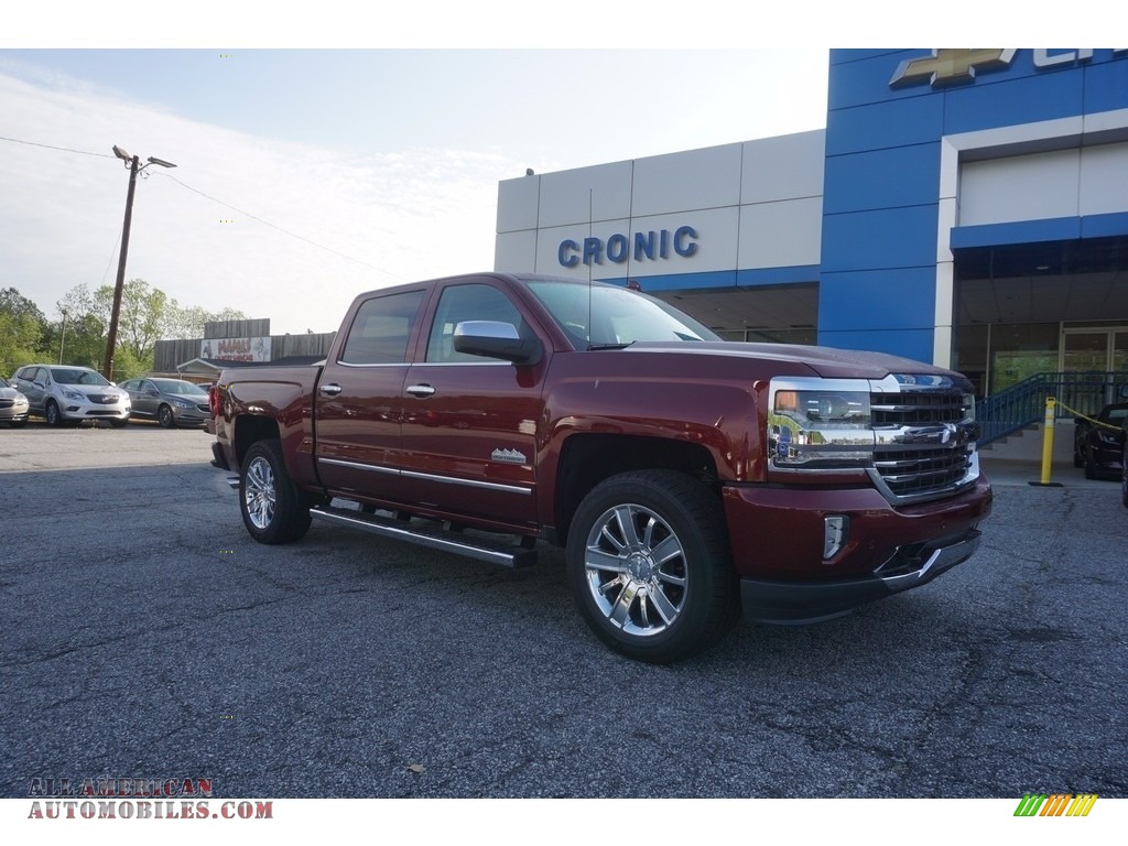 2017 Silverado 1500 High Country Crew Cab 4x4 - Siren Red Tintcoat / High Country Saddle photo #1
