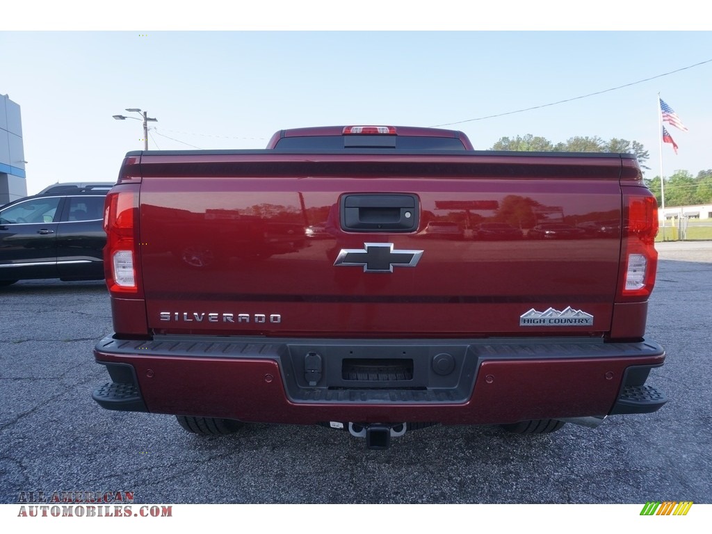 2017 Silverado 1500 High Country Crew Cab 4x4 - Siren Red Tintcoat / High Country Saddle photo #6