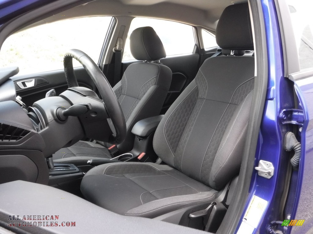 2014 Fiesta SE Sedan - Performance Blue / Charcoal Black photo #13