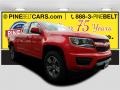 Chevrolet Colorado WT Extended Cab Red Hot photo #1