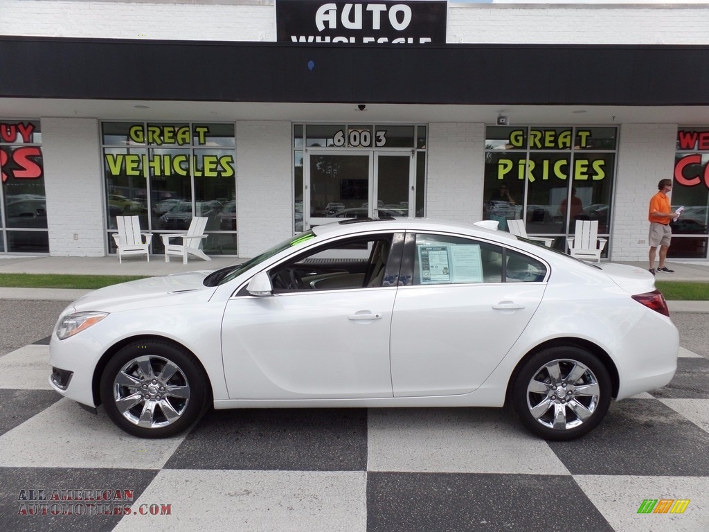Summit White / Light Neutral/Cocoa Buick Regal Regal Group