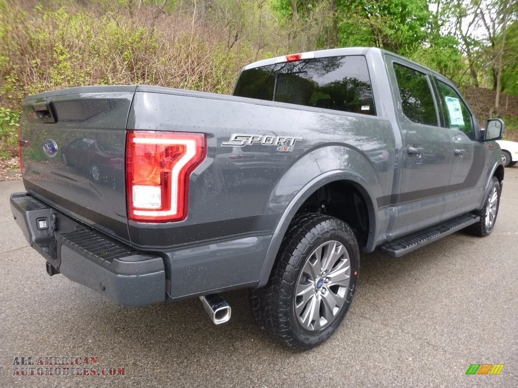 2017 F150 XLT SuperCrew 4x4 - Lithium Gray / Black Special Edition Package photo #2
