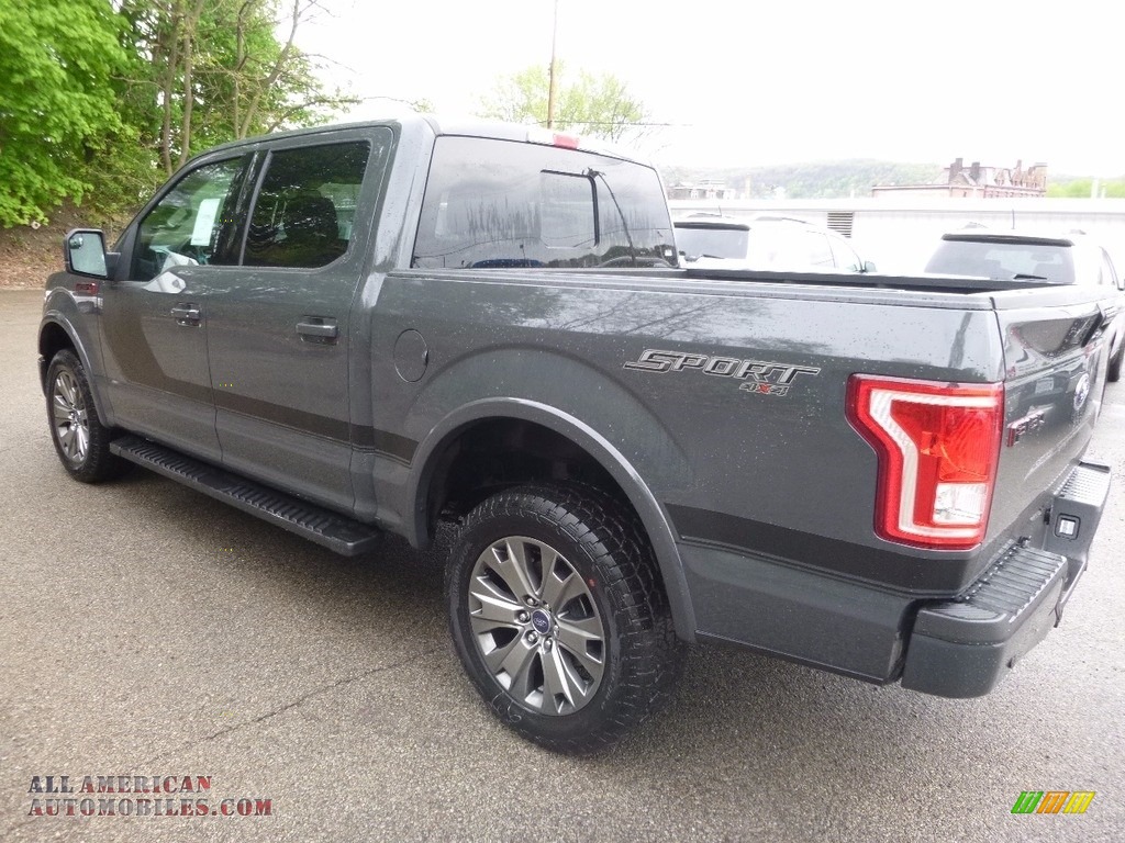 2017 F150 XLT SuperCrew 4x4 - Lithium Gray / Black Special Edition Package photo #4