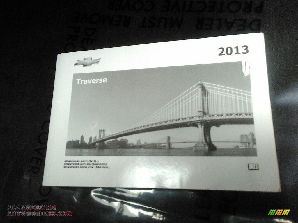 2013 Traverse LT AWD - Crystal Red Tintcoat / Dark Titanium/Light Titanium photo #20