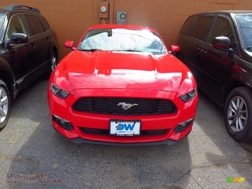 2016 Mustang V6 Coupe - Race Red / Ebony photo #2