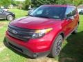 Ford Explorer Sport 4WD Ruby Red Metallic photo #3