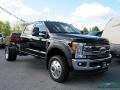 Ford F450 Super Duty Lariat Crew Cab 4x4 Chassis Shadow Black photo #8