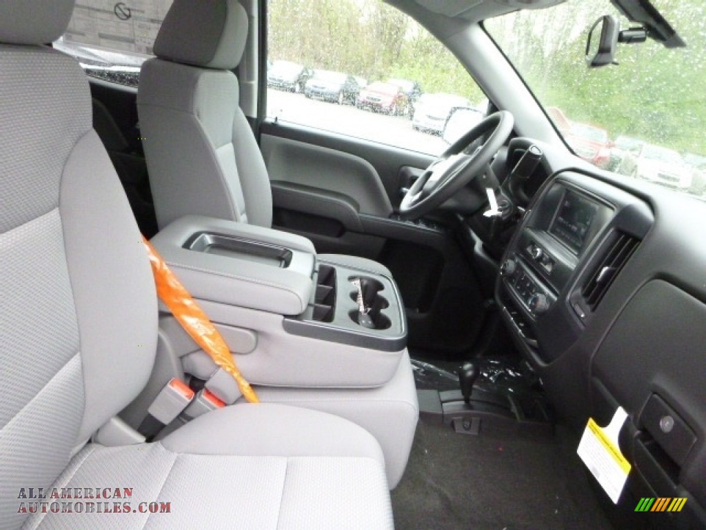 2017 Silverado 1500 Custom Double Cab 4x4 - Summit White / Dark Ash/Jet Black photo #10