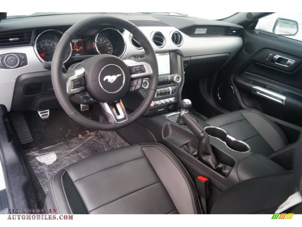 2017 Mustang GT Premium Coupe - White Platinum / Ebony photo #7