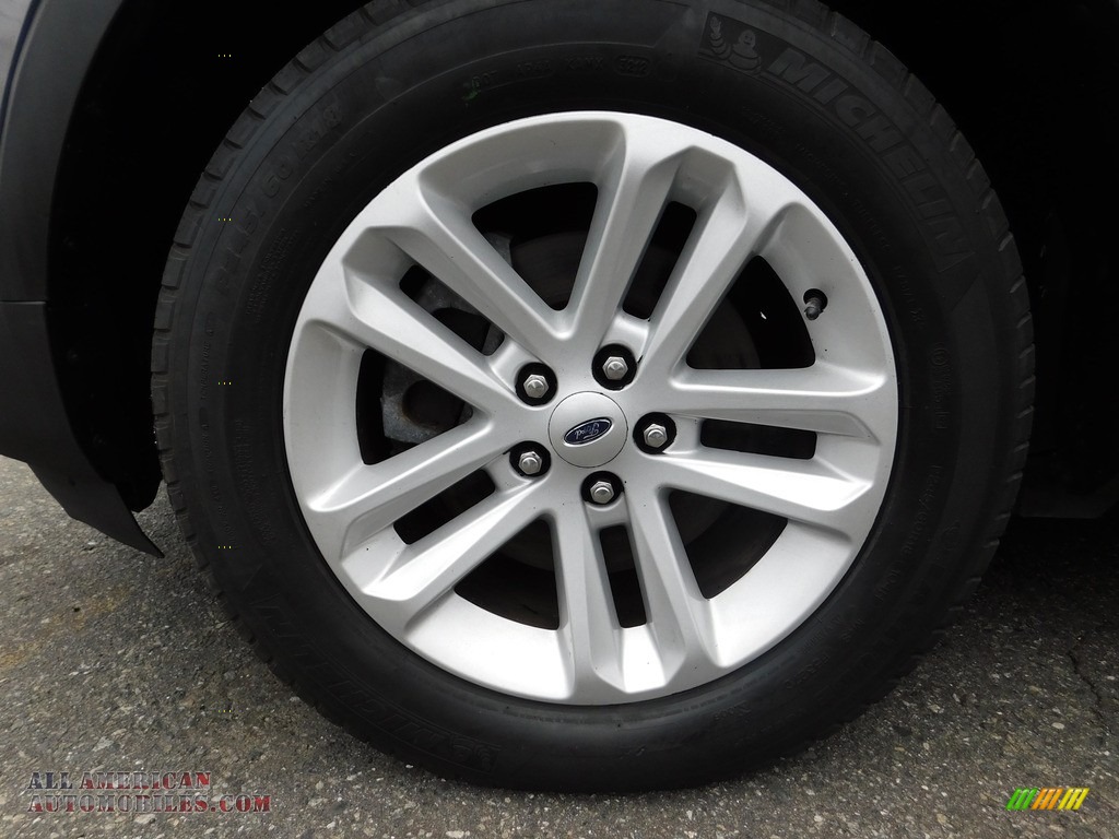 2013 Explorer XLT 4WD - Sterling Gray Metallic / Charcoal Black photo #9