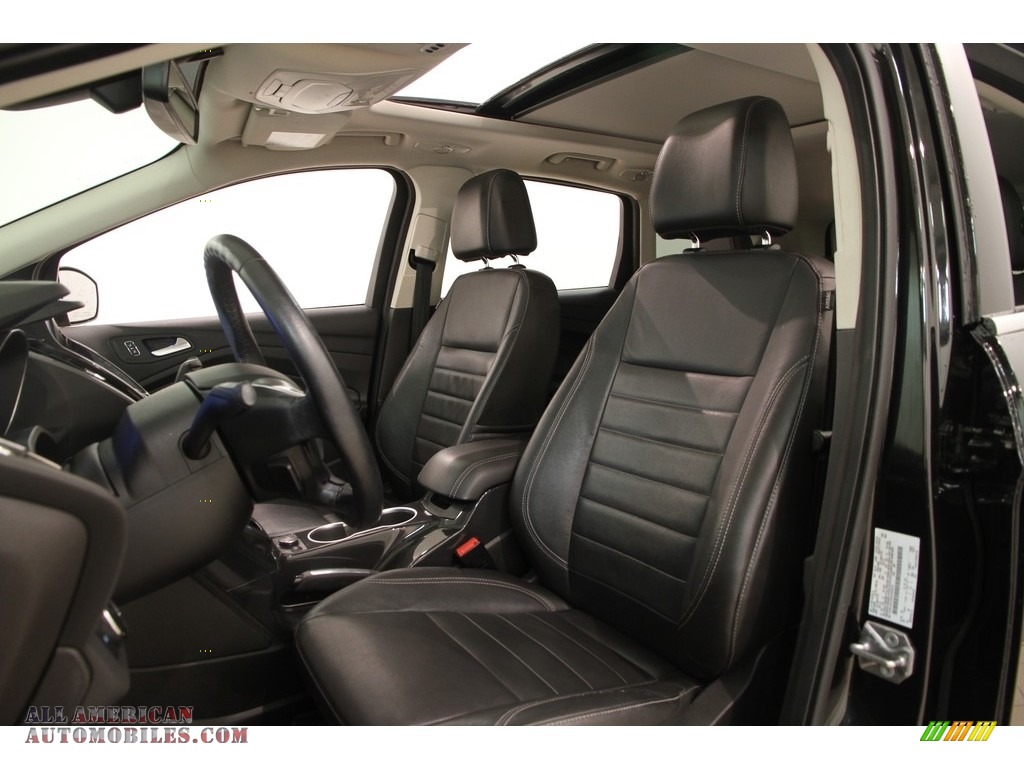 2014 Escape Titanium 1.6L EcoBoost 4WD - Tuxedo Black / Charcoal Black photo #5