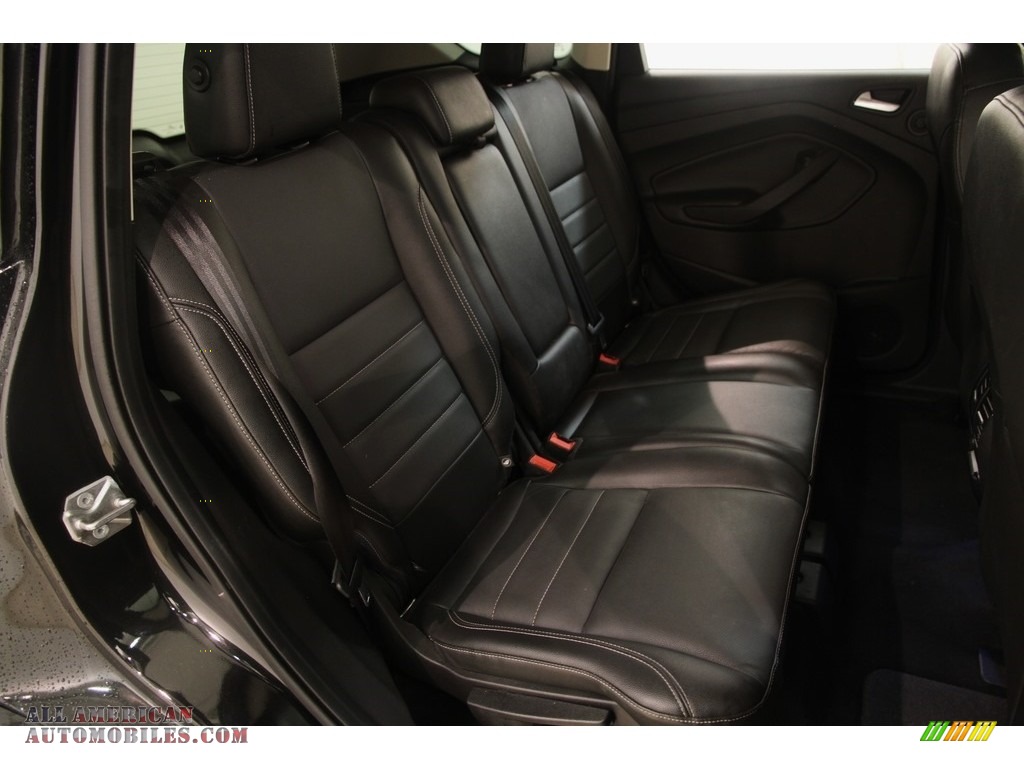2014 Escape Titanium 1.6L EcoBoost 4WD - Tuxedo Black / Charcoal Black photo #18