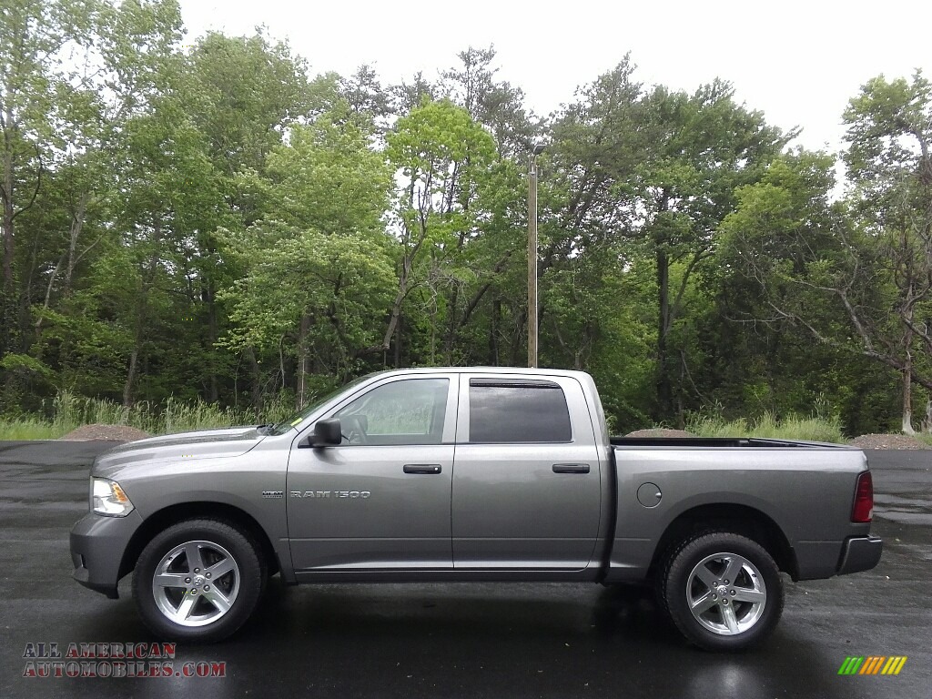 2012 Dodge Ram 1500 St Crew Cab 4x4 In Bright Silver Metallic - 284694 