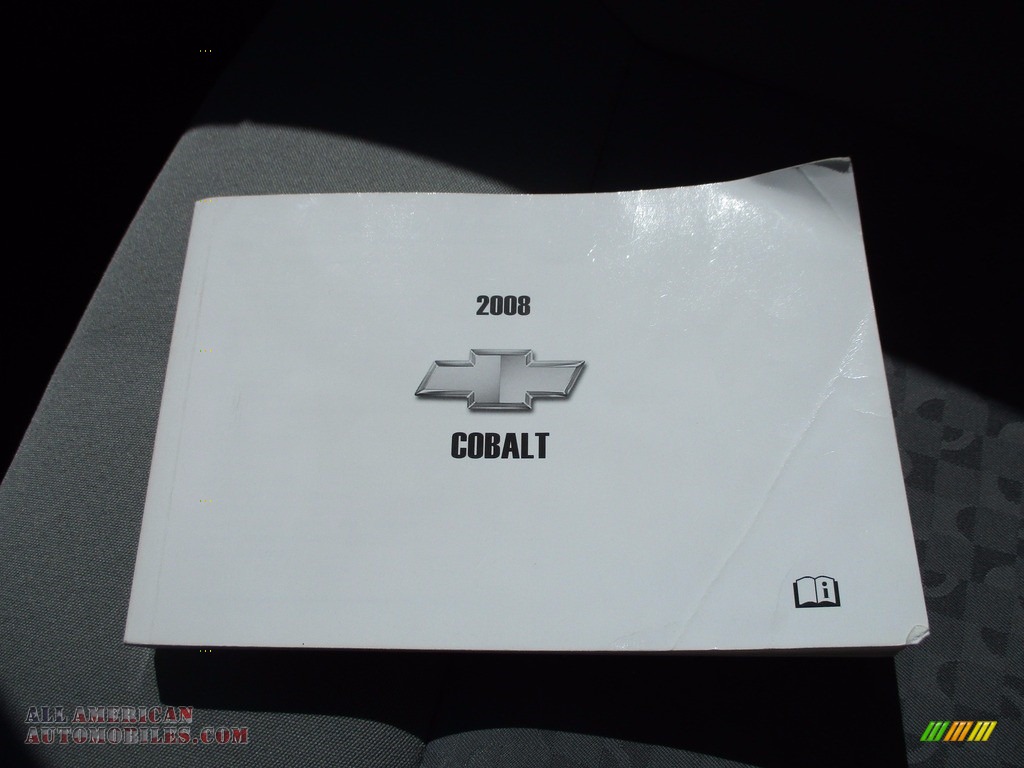 2008 Cobalt LS Sedan - Ultra Silver Metallic / Gray photo #33